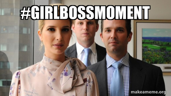 The Trump Kids Eric, Donald Jr and Ivanka meme