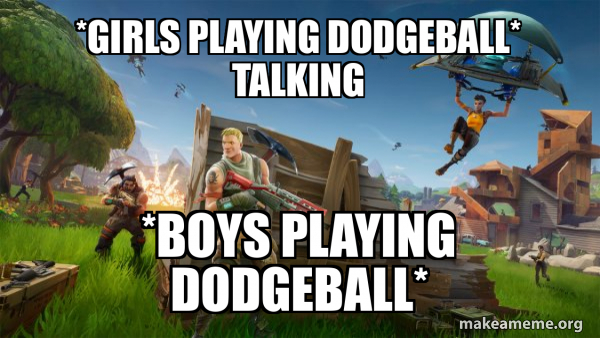 Fortnite Battle Royale game meme