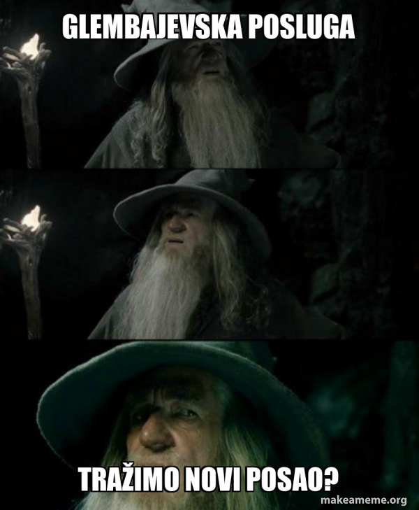 Confused Gandalf meme