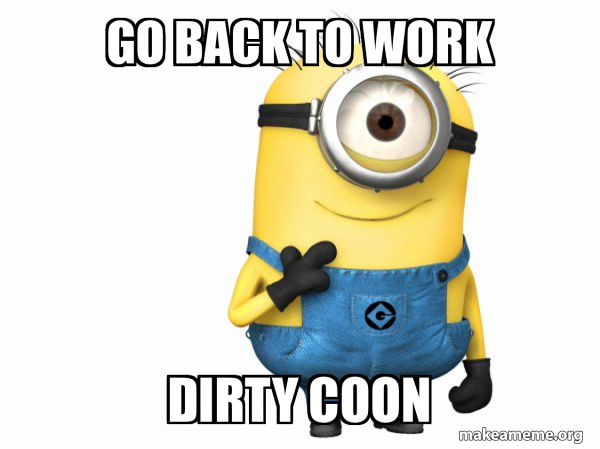 Thoughtful Minion meme