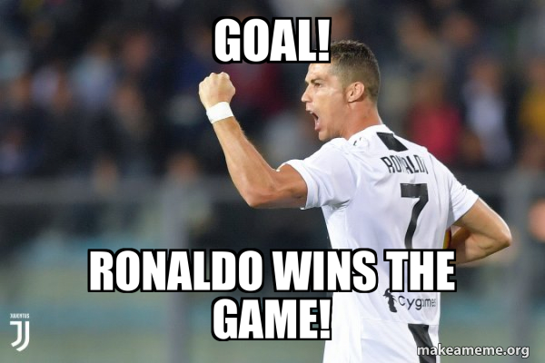 Cristiano Ronaldo meme