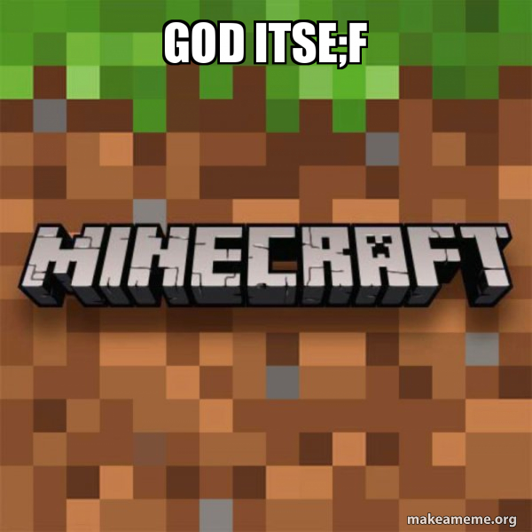 Minecraft meme