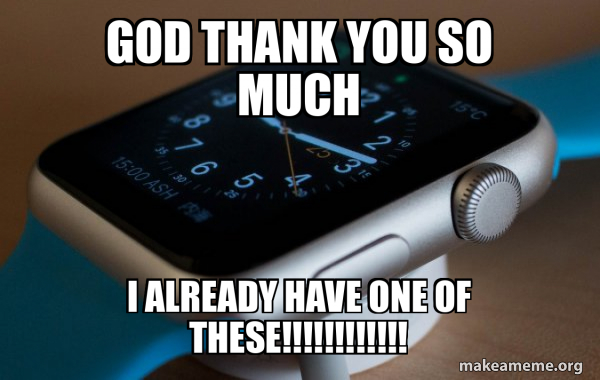 Apple Watch meme