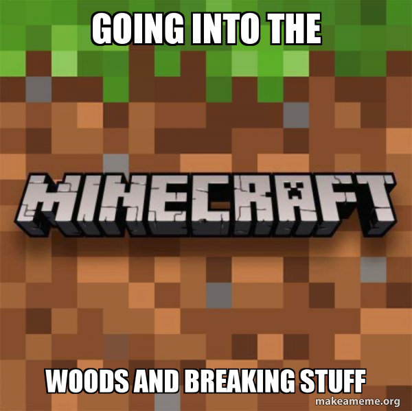 Minecraft meme