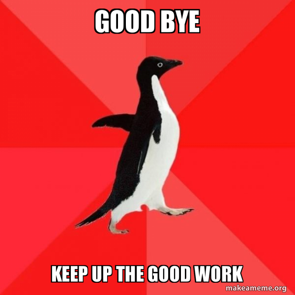 Socially Awesome Penguin meme