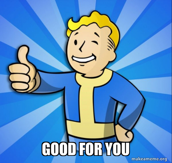 Vault Boy Fallout 4 game meme