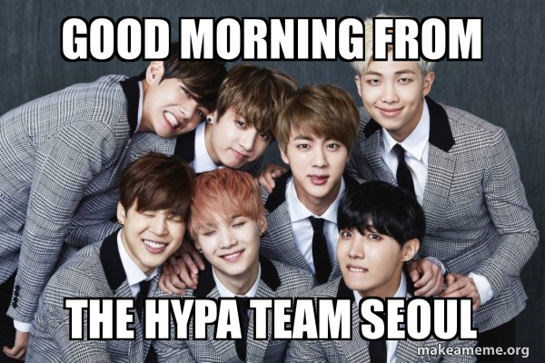 K-Pop Band BTS (Bangtan Boys) meme