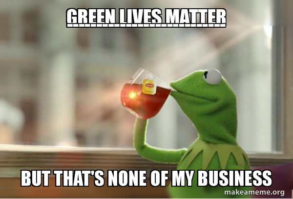 Kermit Drinking Tea meme