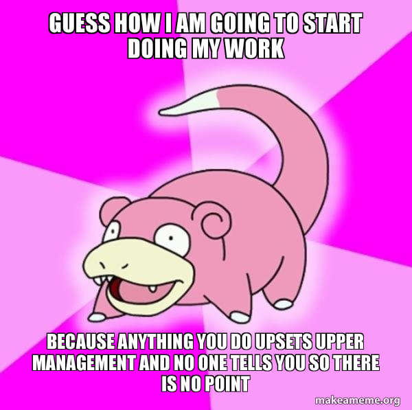 Slowpoke the Pokemon meme