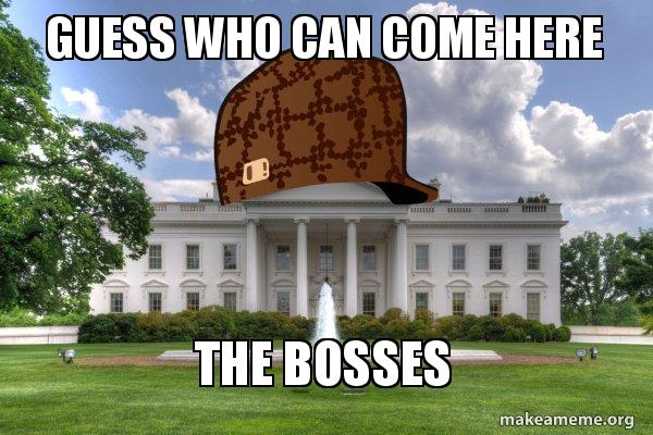 Scumbag Whitehouse meme