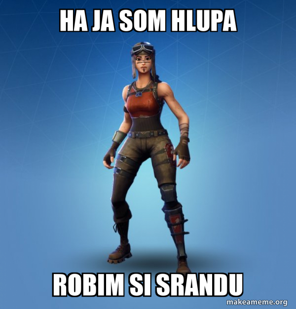 Renegade Raider Fortnite Skin meme