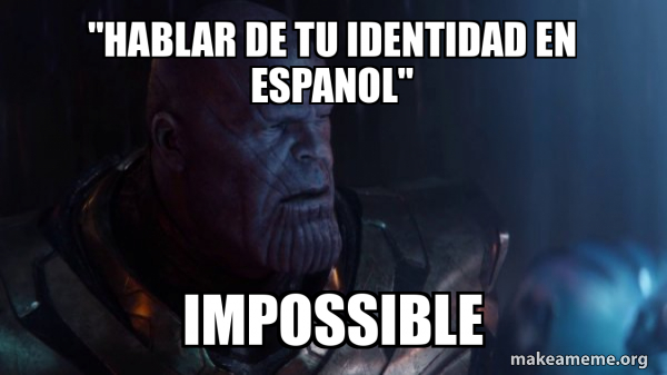 Thanos - Impossible meme