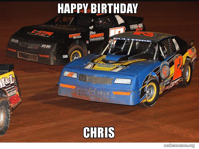 Cute Happy Birthday Race Car Meme