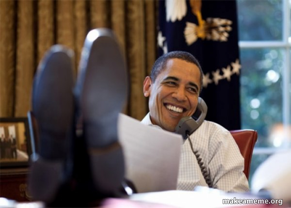 Happy Obama Meme meme