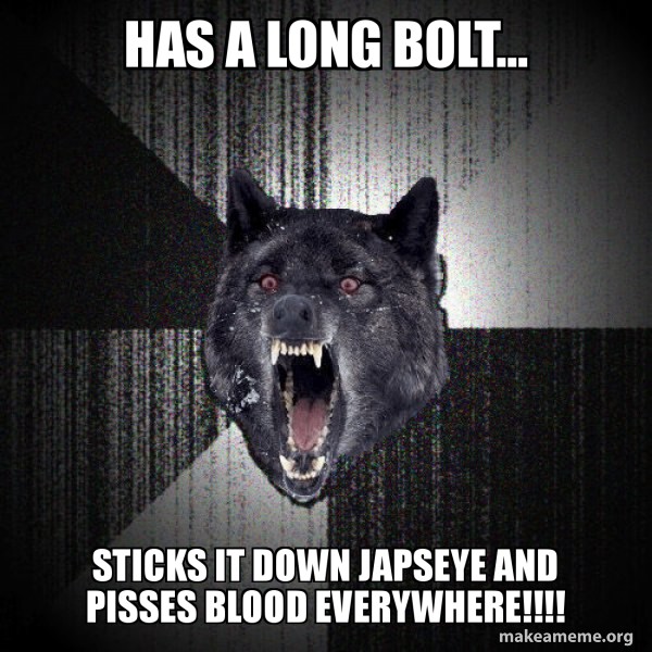 Insanity Wolf meme