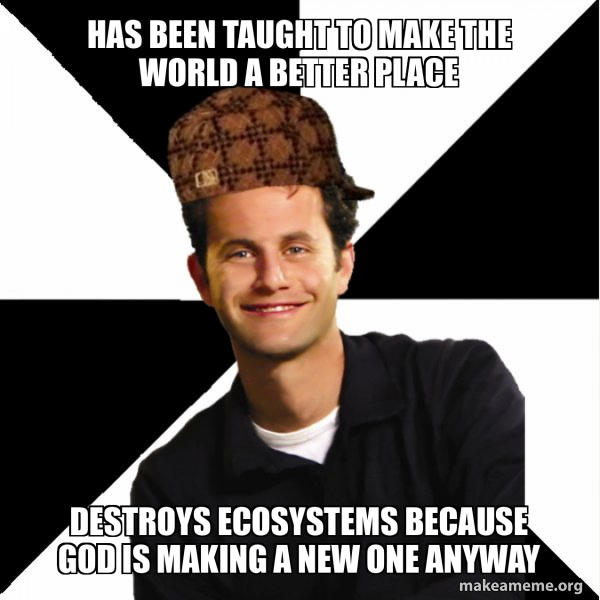 Scumbag Christian meme