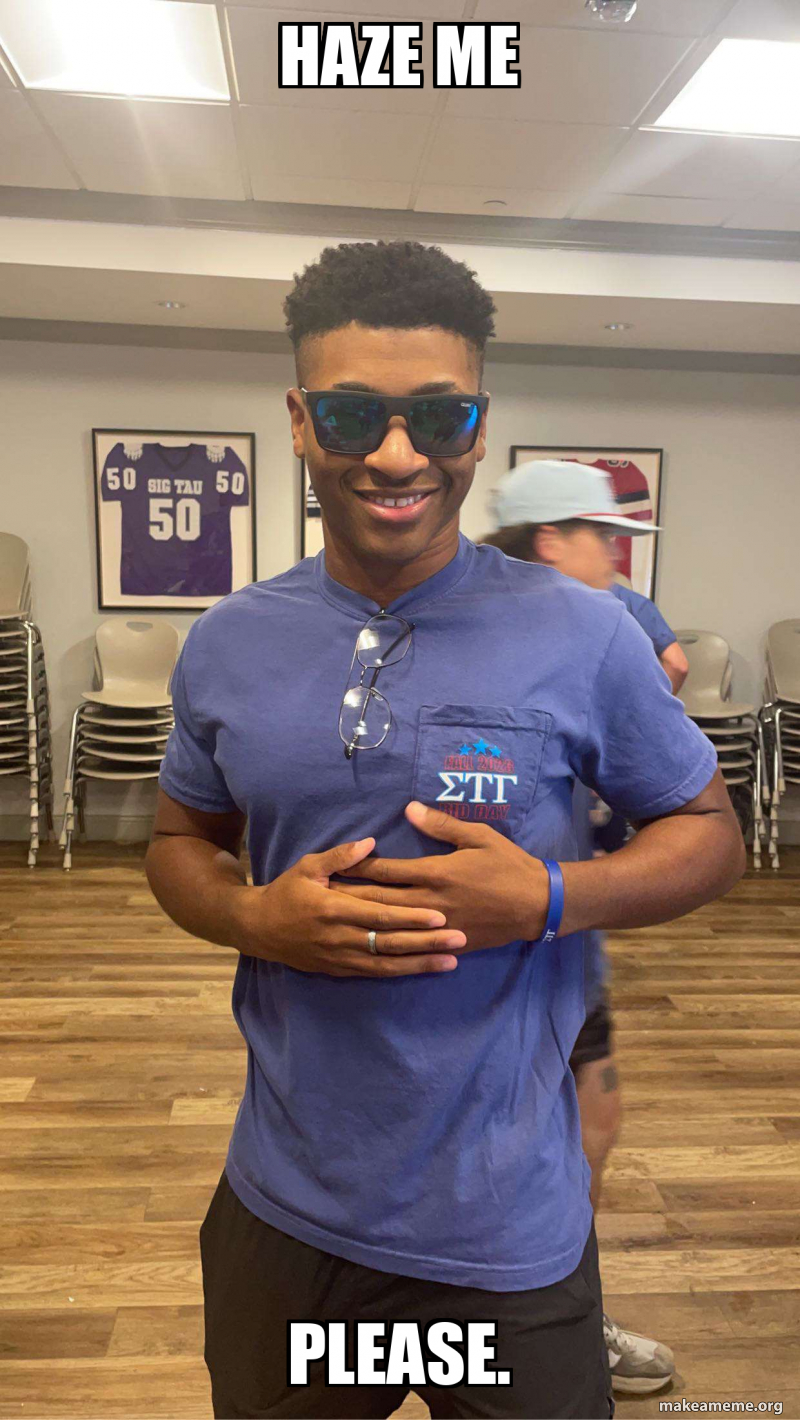 Haze me Please. Make a Meme