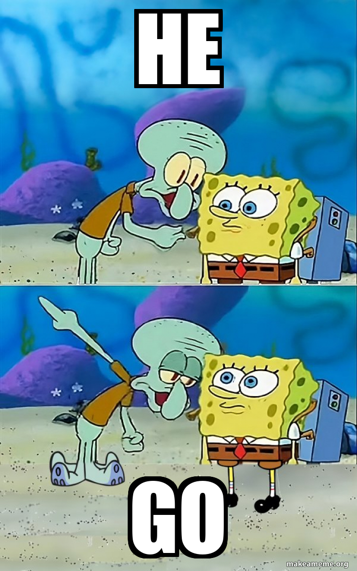 Talk To Spongebob meme