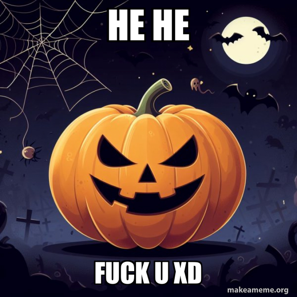 Halloween Pumpkin meme