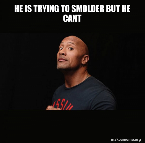 Dwayne Johnson (The Rock) meme