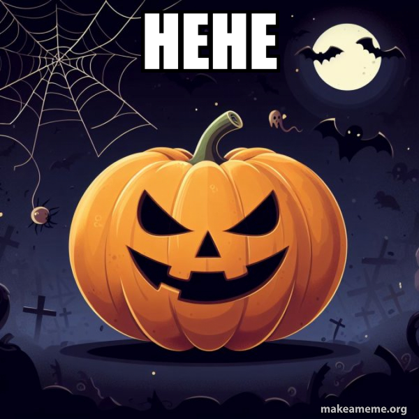 Halloween Pumpkin meme