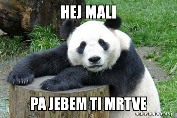 Confession Panda meme