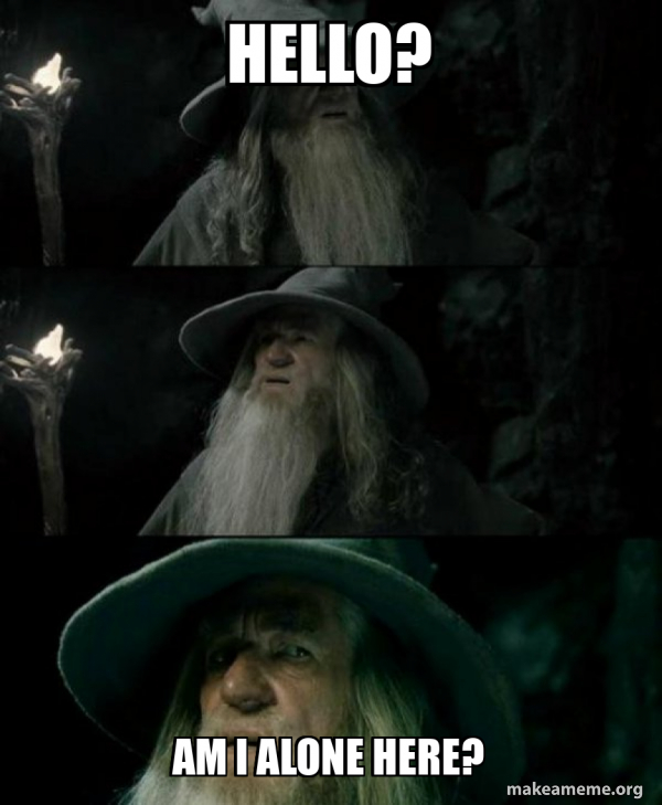 Confused Gandalf meme