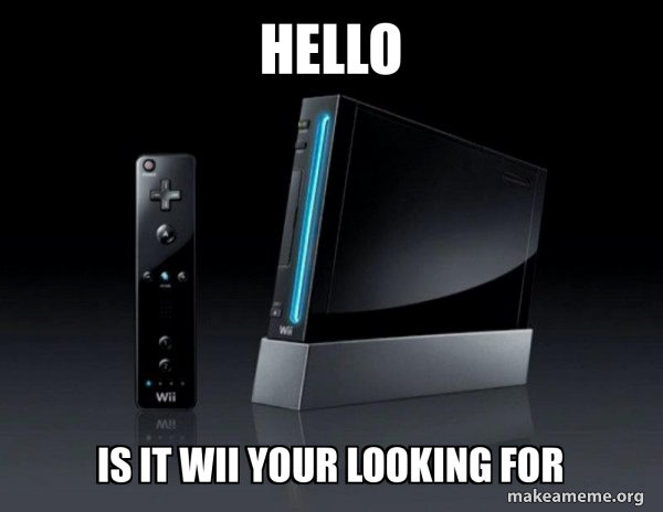 Wii meme