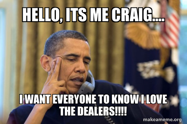 Obama Ordering a Pizza (on the phone) meme