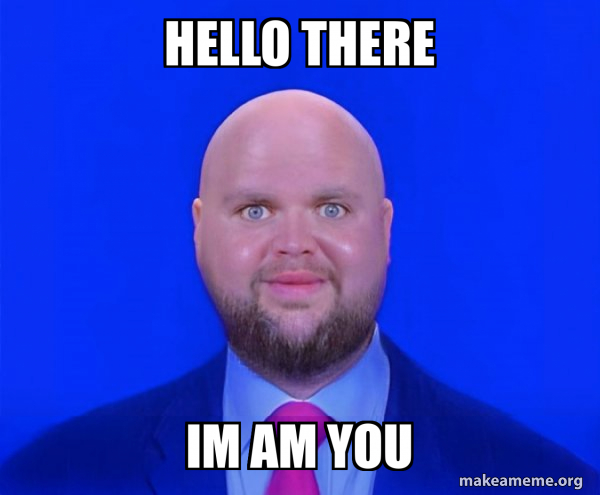 HELLO THERE IM AM YOU - Bald J.D. Vance Meme Generator