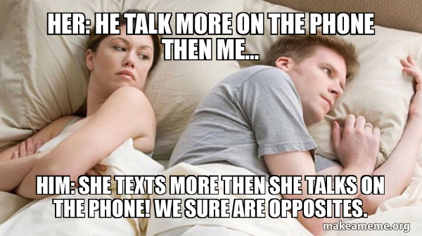 Couple thinking in bed meme