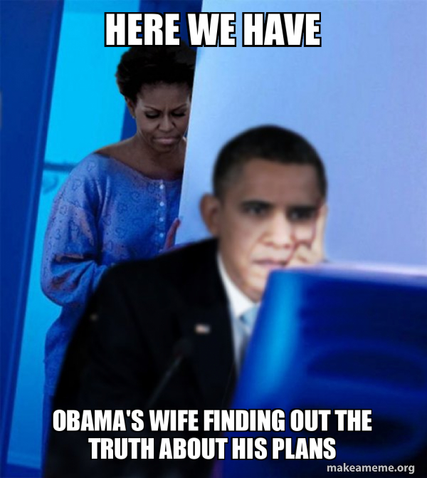 Redditor Obama's Wife meme