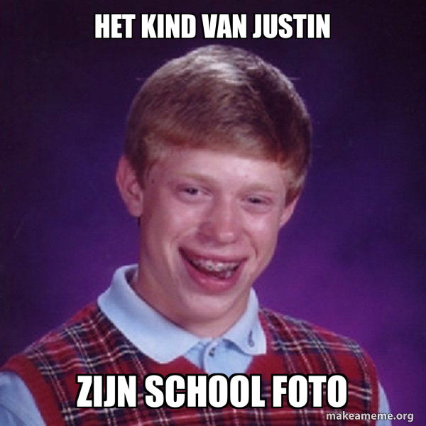 Bad Luck Brian meme