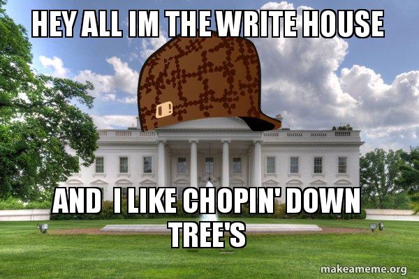 Scumbag Whitehouse meme