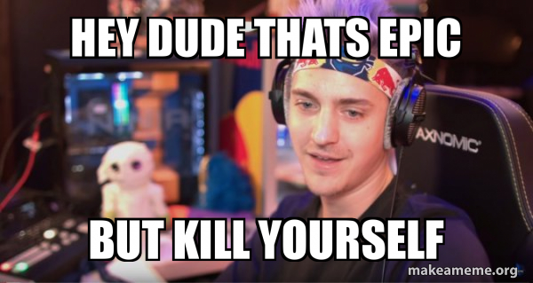 Ninja Tyler Blevins meme