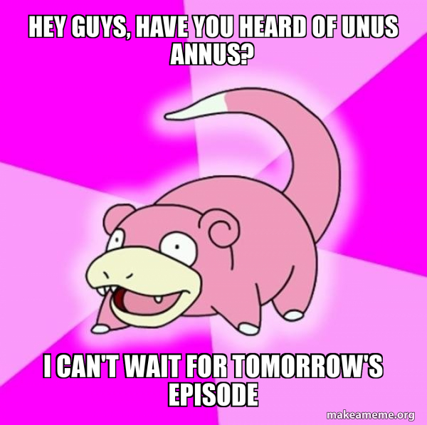 Slowpoke the Pokemon meme