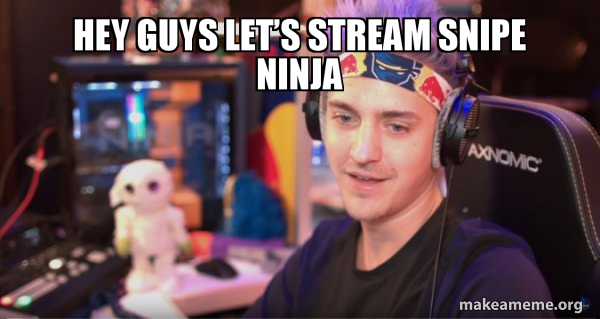 Ninja Tyler Blevins meme