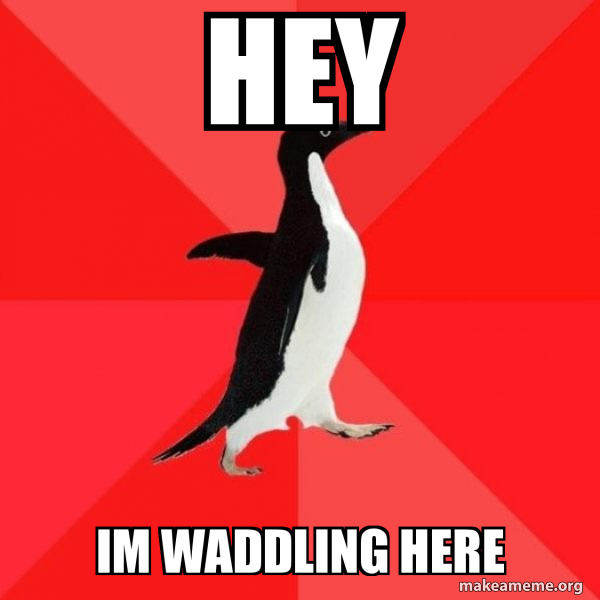 Socially Awesome Penguin meme