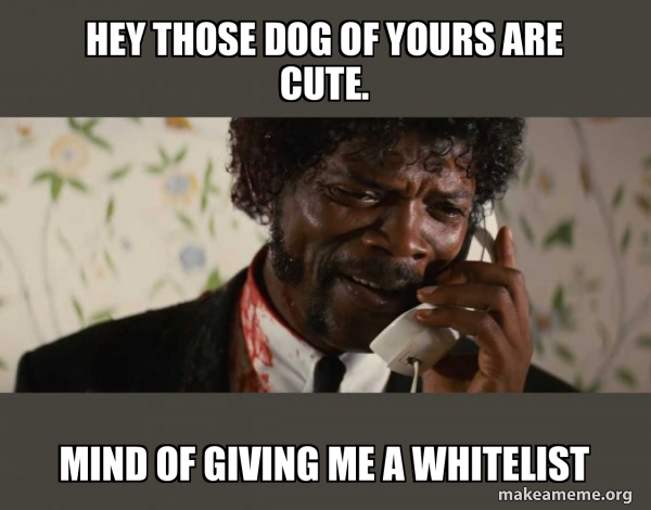 Shit Negro - Pulp Fiction meme