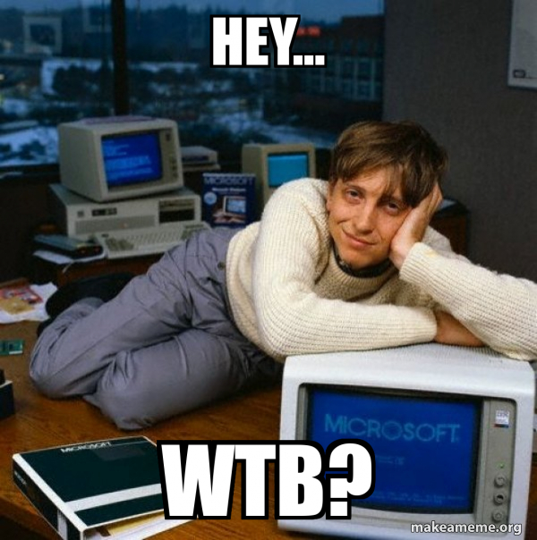 Sexy Bill Gates meme