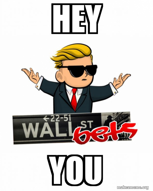 Wall Street Bets ( WallStreetBets ) Logo meme