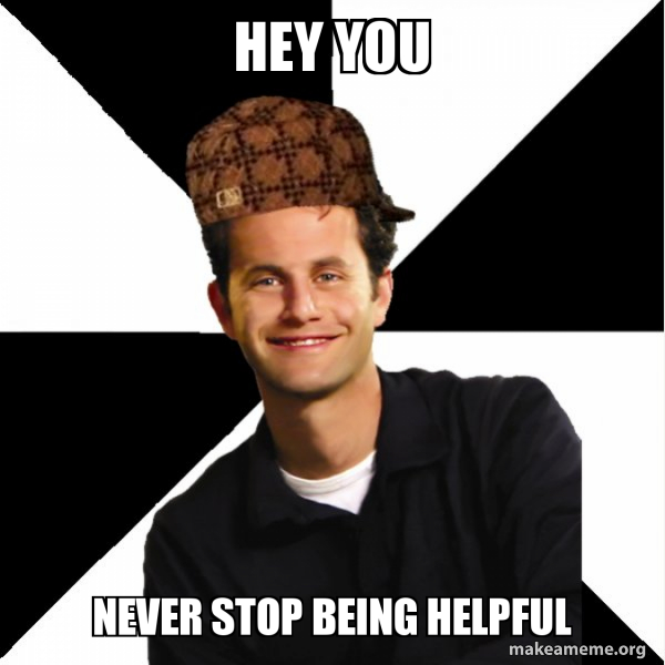 Scumbag Christian meme