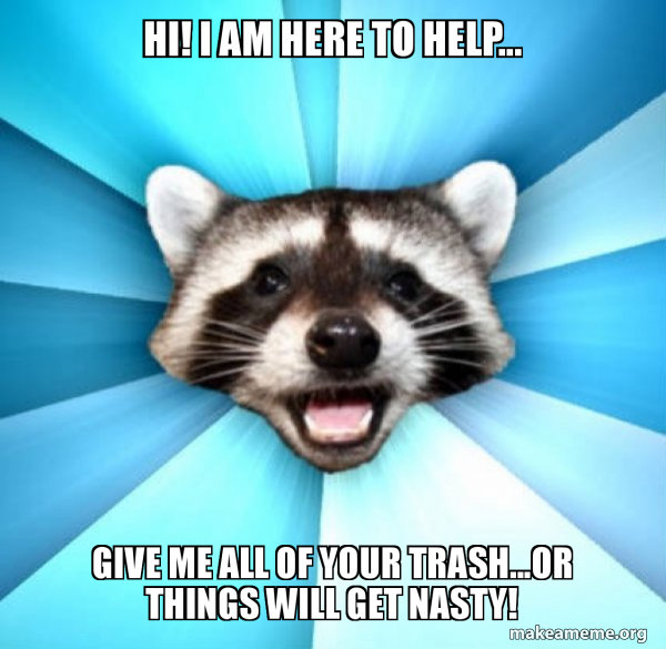 Lame Pun Coon meme