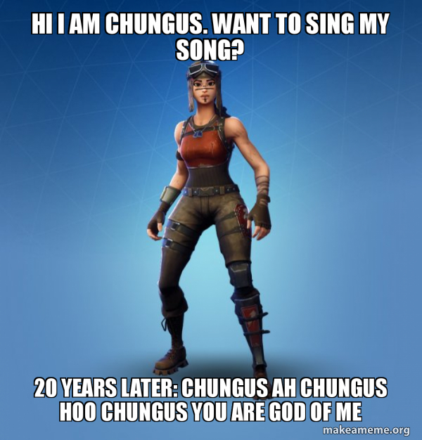 Renegade Raider Fortnite Skin meme