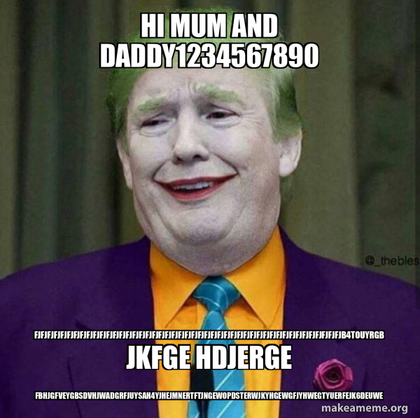 Donald Trump - The Joker meme