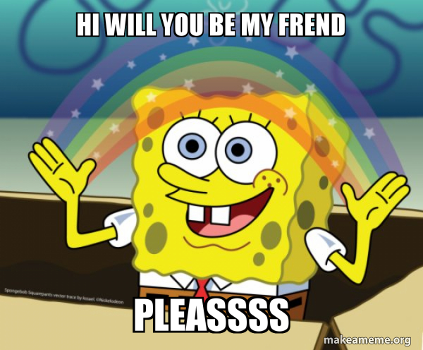 Rainbow Spongbob meme