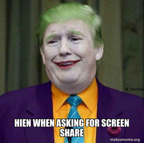 Donald Trump - The Joker meme