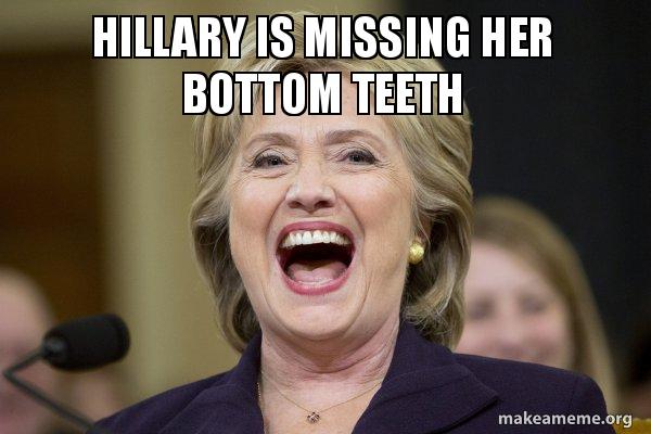 Hillary Clinton Laughs meme