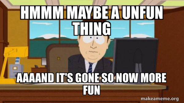 aaaand its gone meme