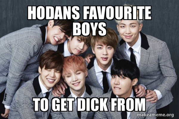 K-Pop Band BTS (Bangtan Boys) meme